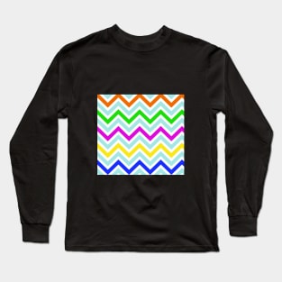 Colorful Spring Summer Pattern Long Sleeve T-Shirt